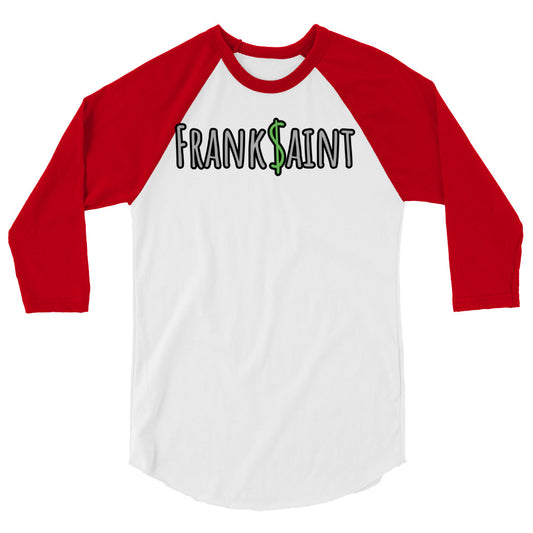 Frank $aint 3/4 sleeve baseball shirt